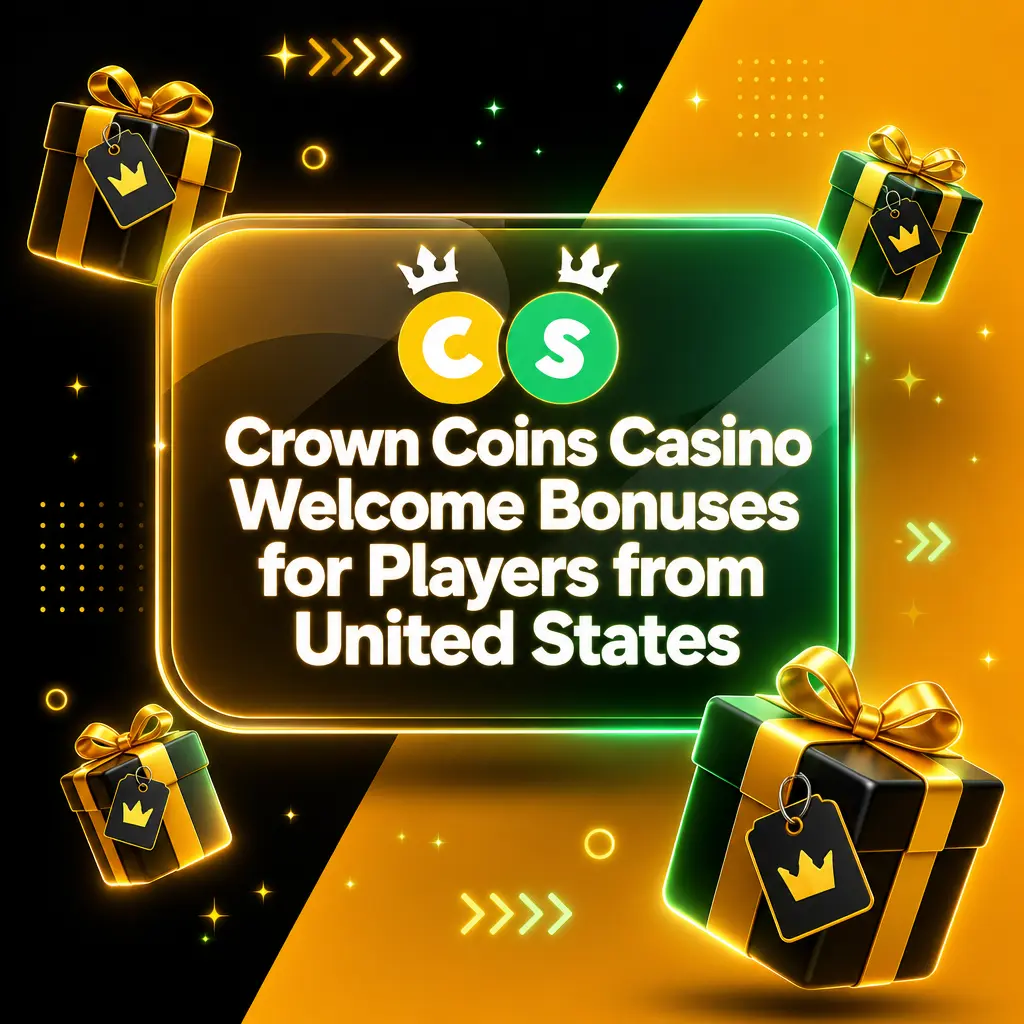 Crown Coins Casino Welcome Bonuses for Players from United States
