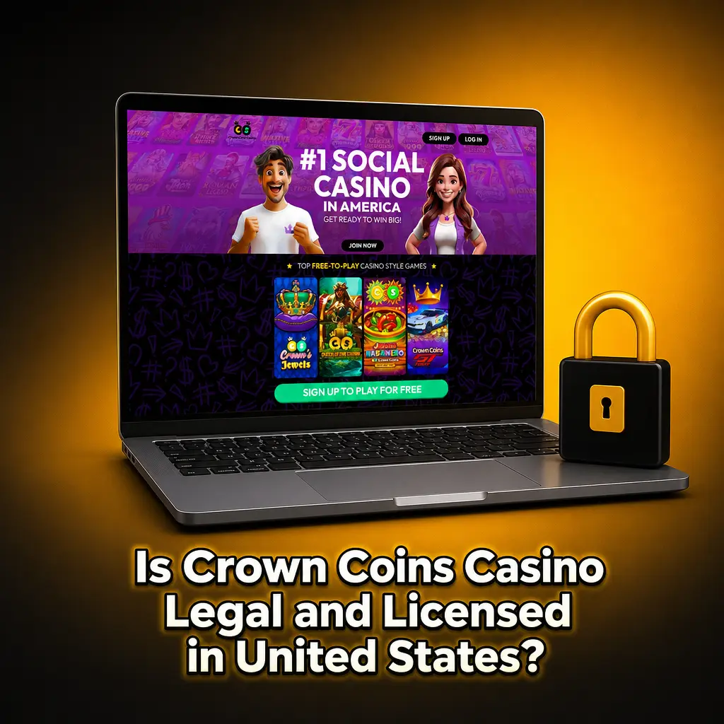 Is Crown Coins Casino Legal and Licensed in United States?